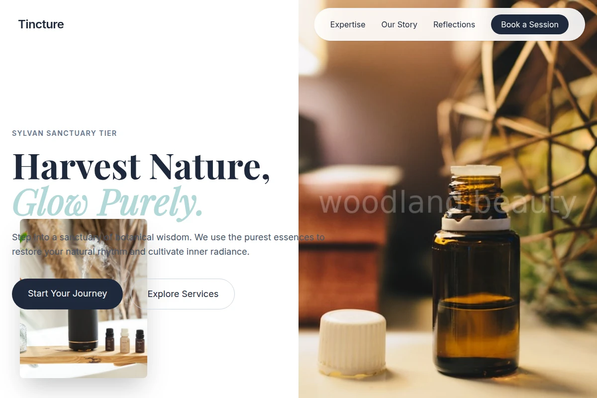 Tincture Aromatherapy Wellness Parlor