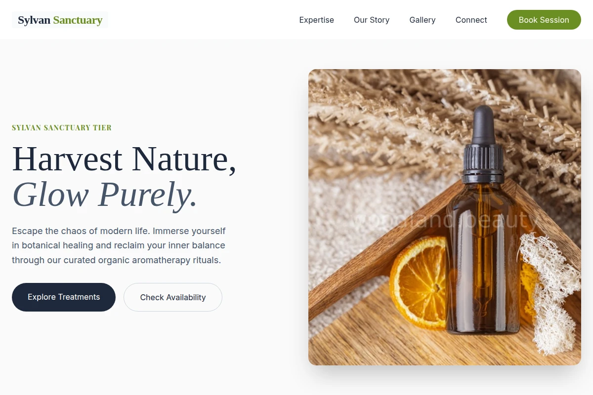 Organic Aromatherapy Wellness Parlor