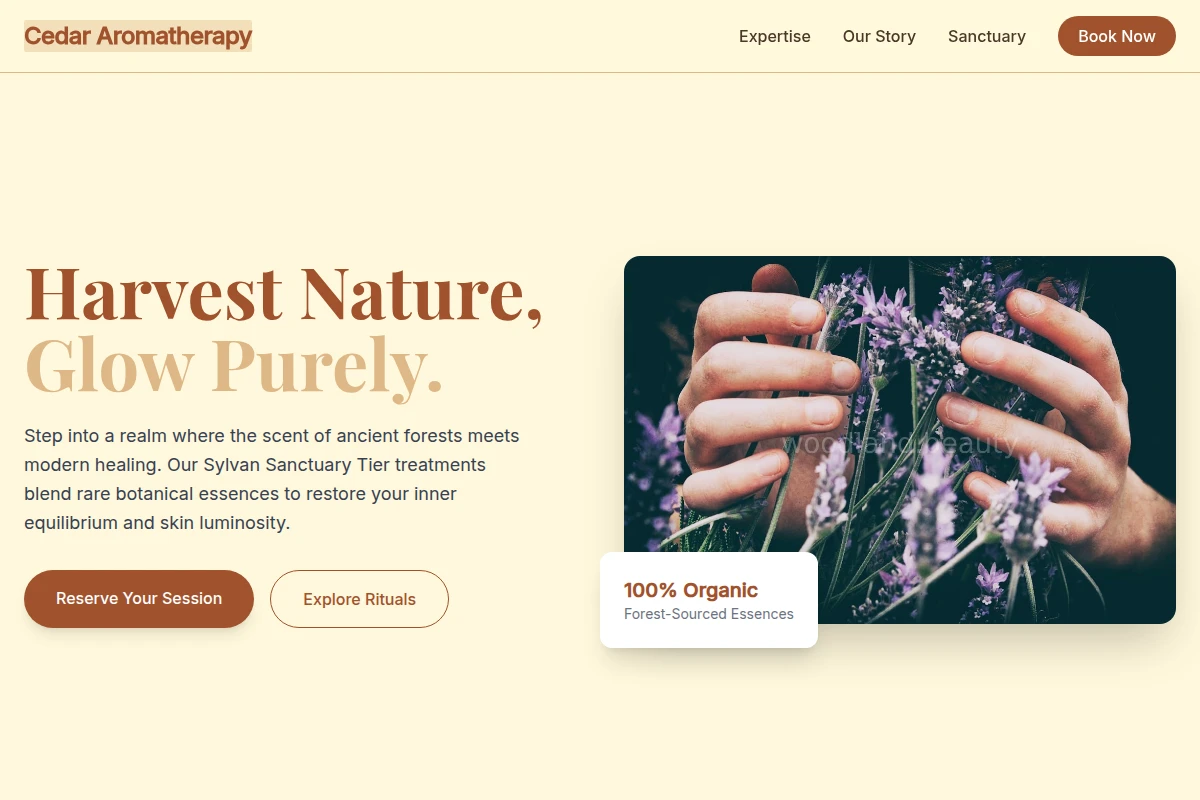 Cedar Aromatherapy Wellness Parlor