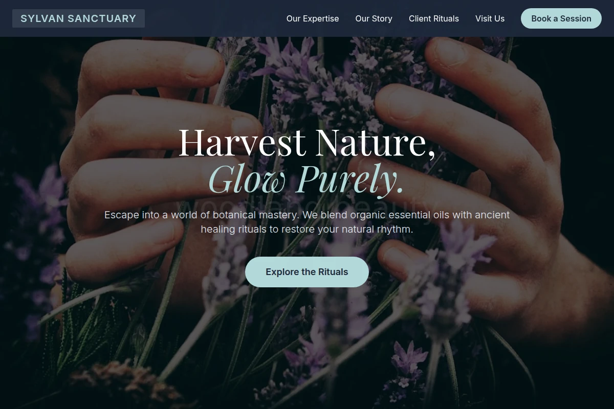 Organic Aromatherapy Wellness Parlor