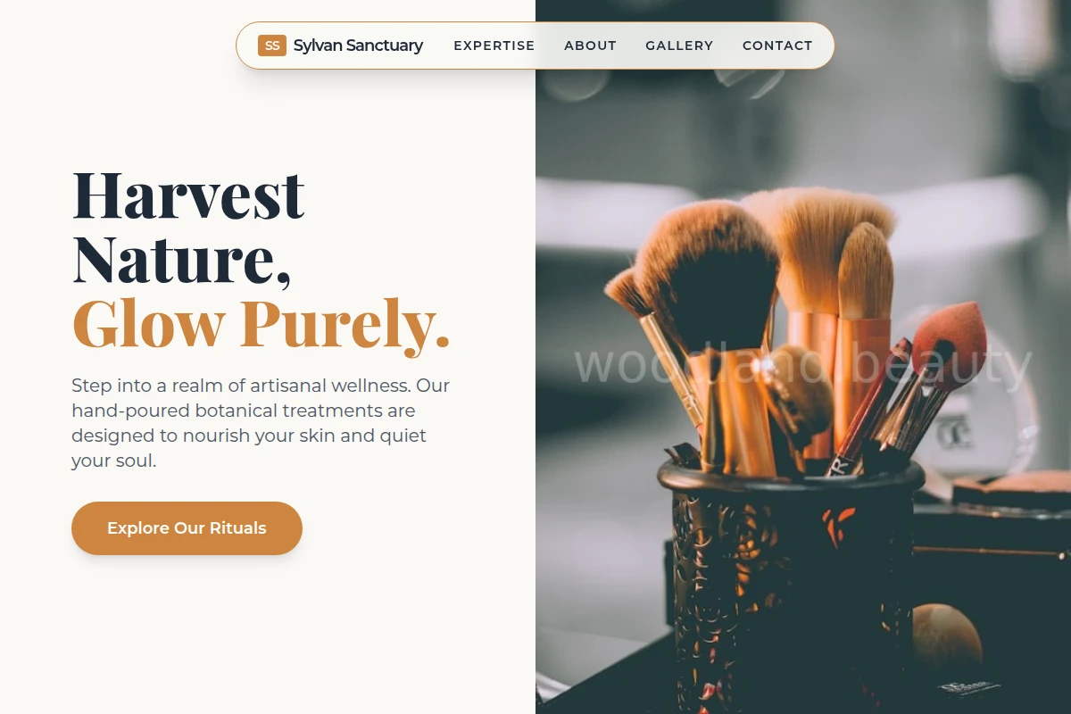 Hand-Poured Beauty Salon
