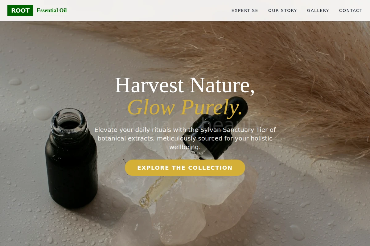 Root Essential Oil