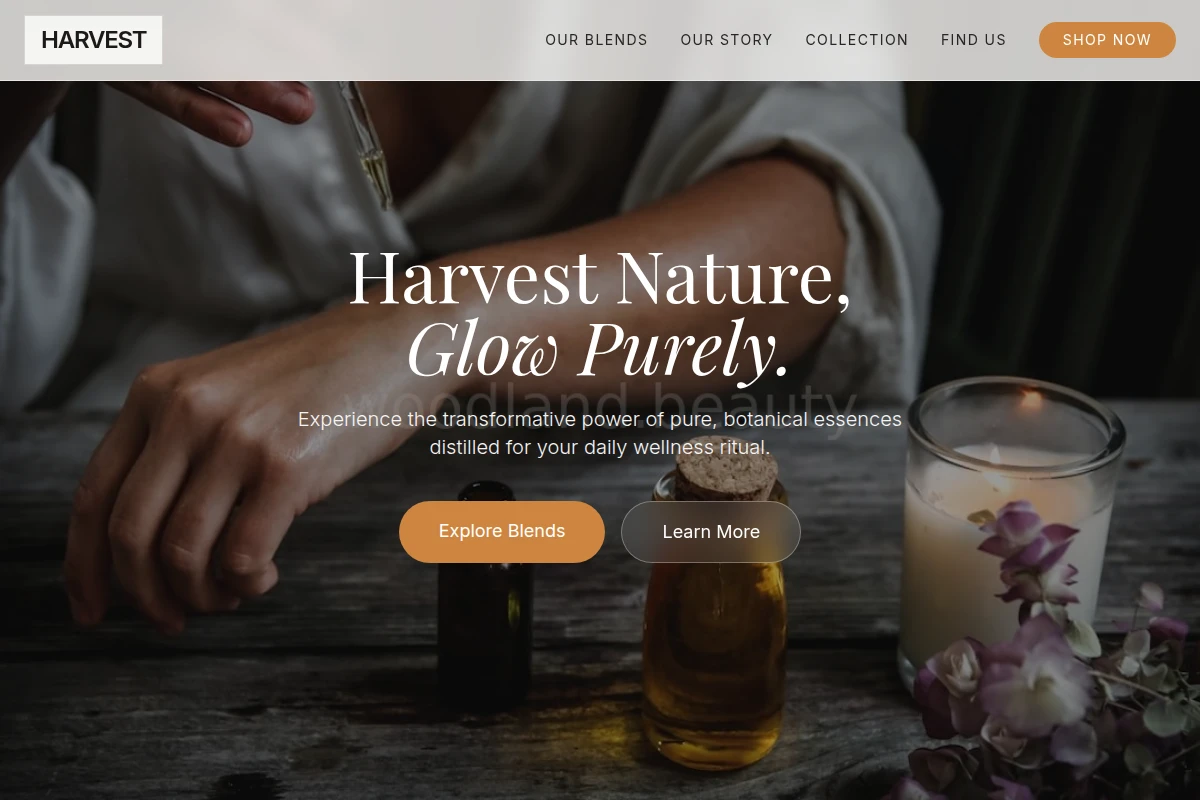 Harvest Essential Oil