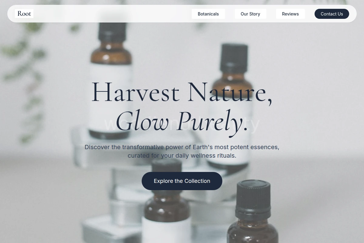Root Essential Oil