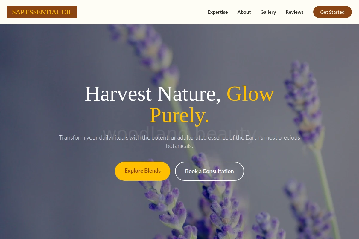Sap Essential Oil