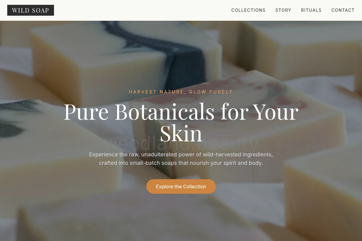 Wild Handmade Soap
