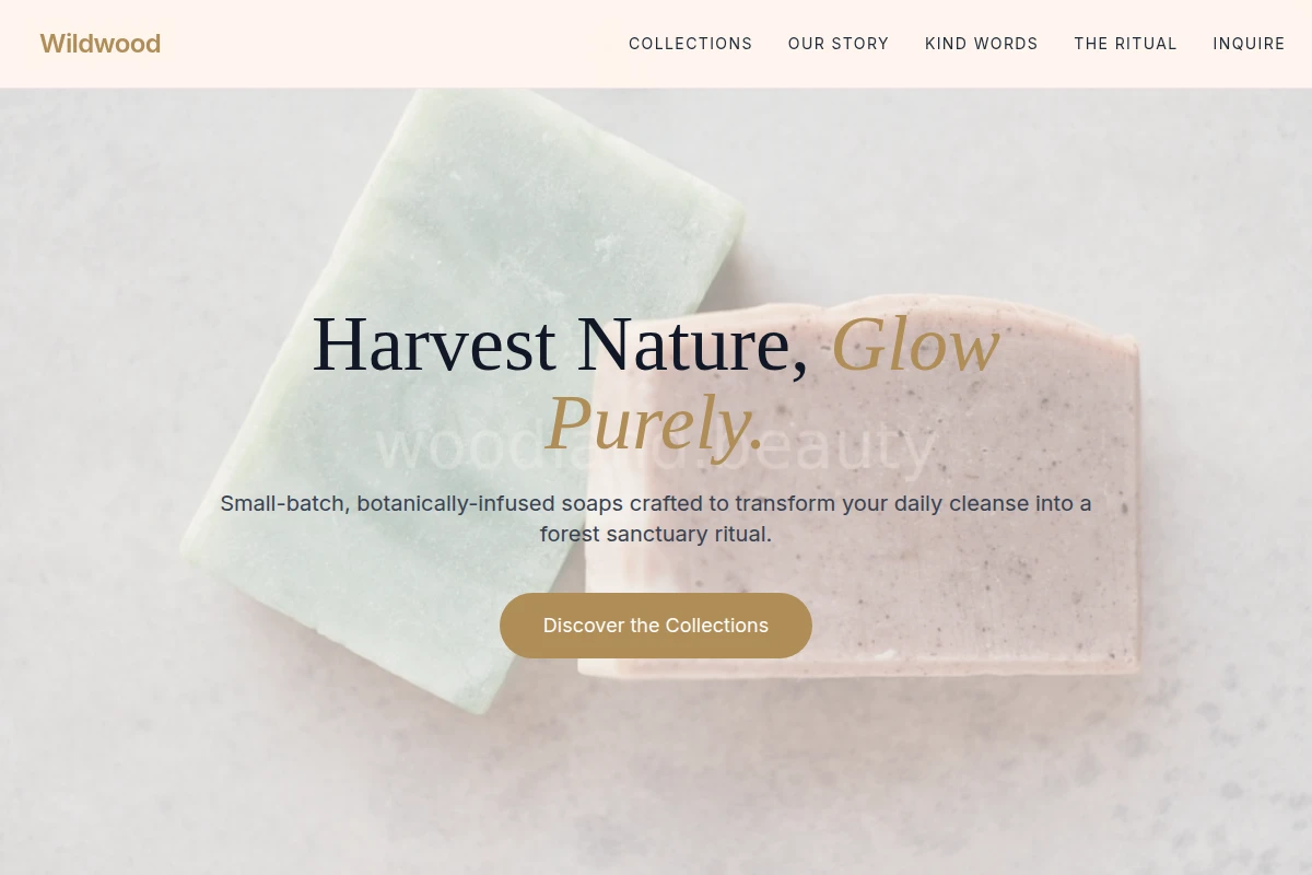 Wildwood Handmade Soap