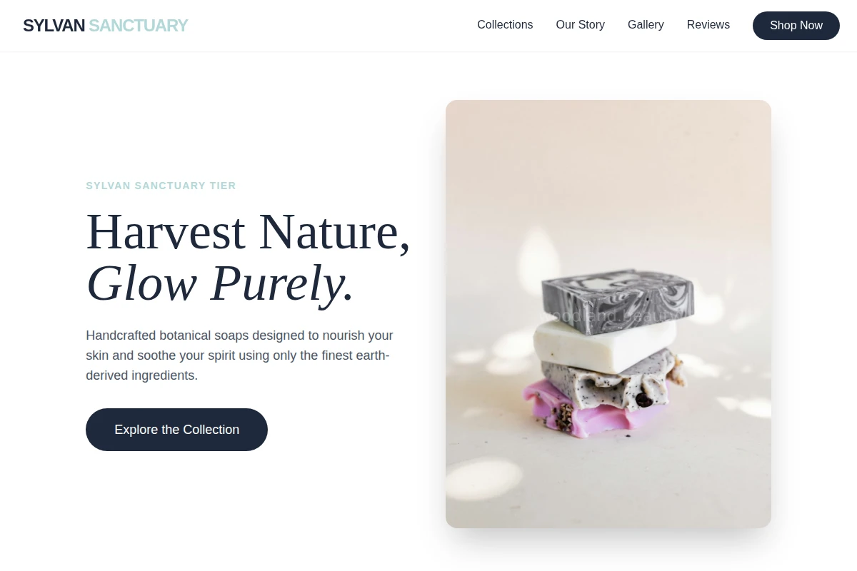 Sustainable Handmade Soap