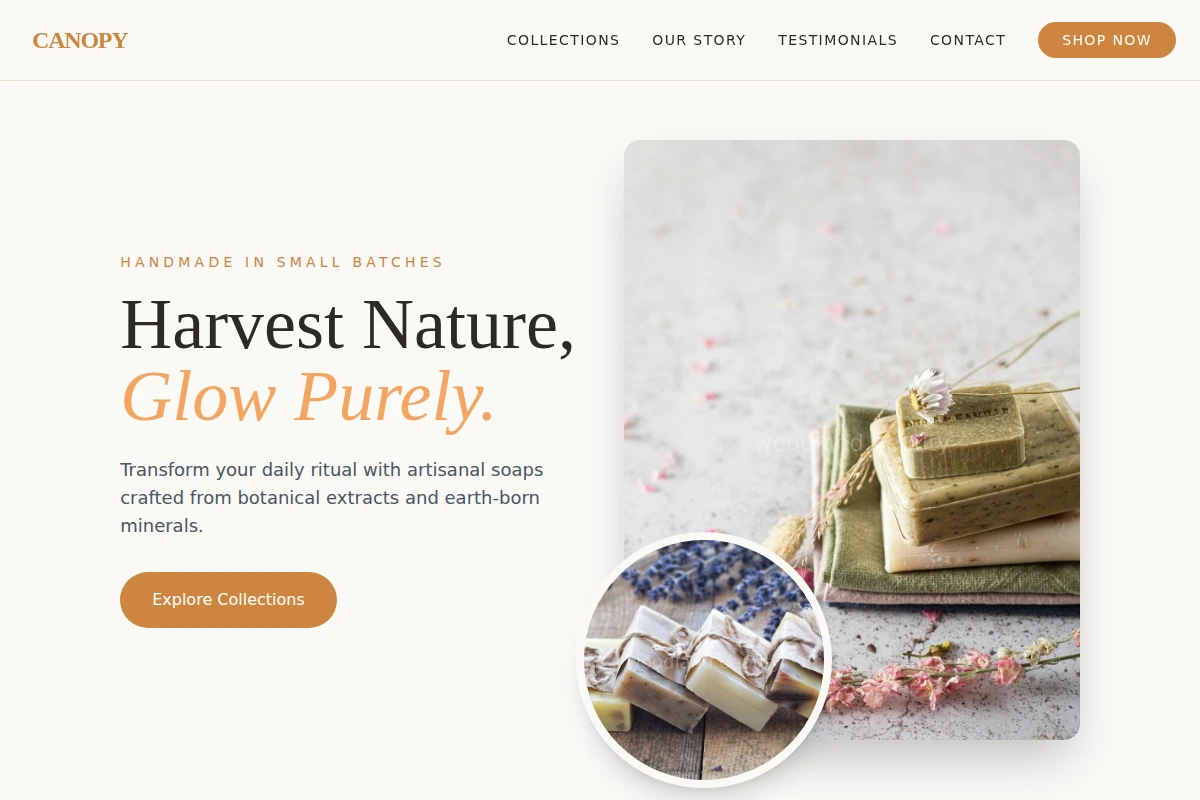 Canopy Handmade Soap