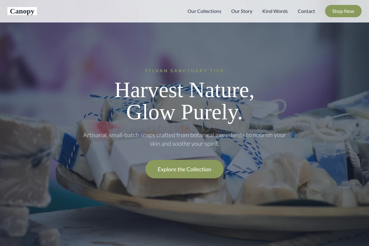 Canopy Handmade Soap