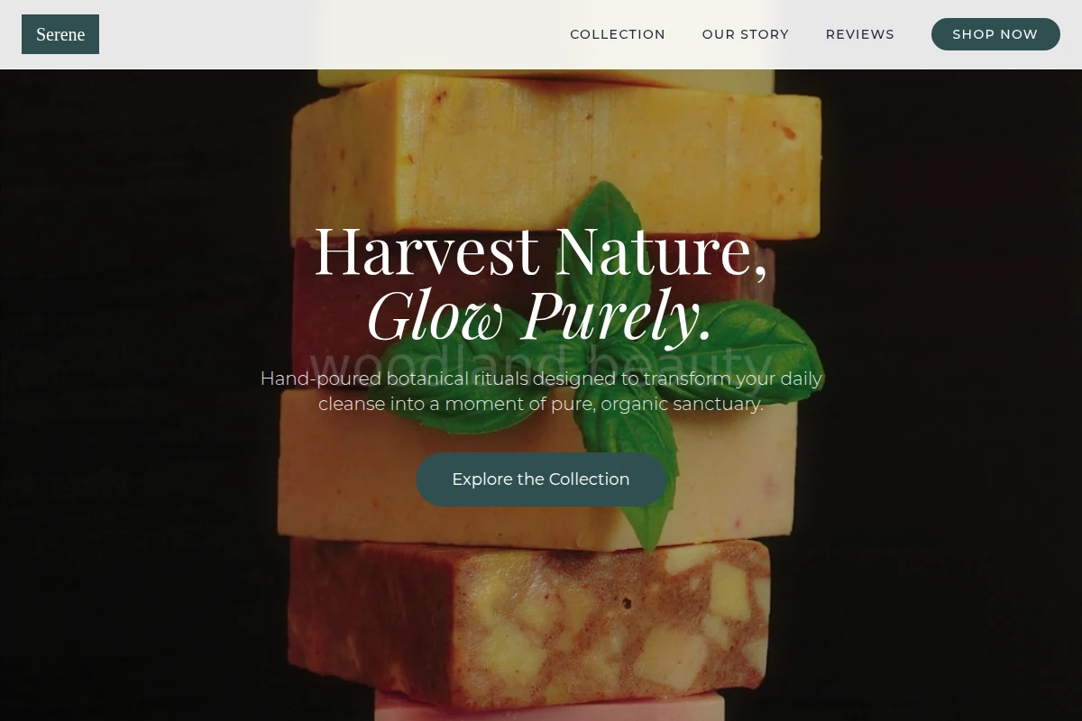 Serene Handmade Soap